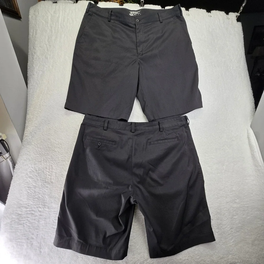 2 PAIR Nike Golf Tour Performance Shorts Mens Sz 38 Dri-Fit Classic Everyday